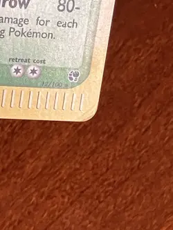 Shiftry 12/100 EX Sandstorm Holo Pokemon TCG - Image 4