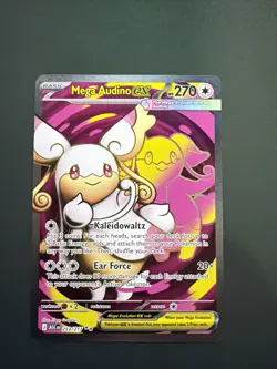 Mega Audino ex 253/217 Ultra Rare Pokemon Ascended Heroes - Image 1