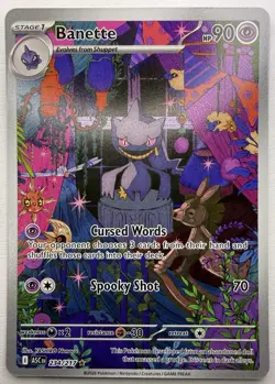 Pokemon TCG Banette 234/217 Ascended Heroes Illustration Rare NM - Image 1