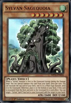 Sylvan Sagequoia - Ultra Rare 1st Edition MP15-EN016 - NM - YuGiOh - Image 1
