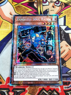 Vanquish Soul Razen ra05-en134 (NEW) Starlight Rare Yu-Gi-Oh! - Image 1