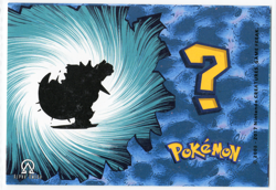 POKEMON - WHOS THAT POKEMON U * SHINY NIDOKING * GLITTER FOIL CARD - Image 2