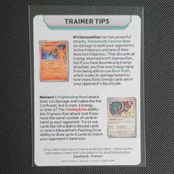 Pokemon Journey Together Build & Battle Trainer Tips Card Iono's Bellibolt - Image 2