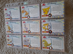 Pokemon Full Set of 90 TV Animation Series 1 Cards from Topps 1999. - Image 4