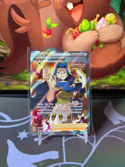 Karen's Conviction - 193/198 - Chilling Reign - Pokemon TCG Card NM Trainer Rare - Image 1