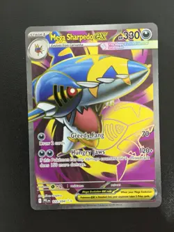 Mega Sharpedo EX 113/094 | Phantasmal Flames Holo | Pokemon Card | NM - Image 1