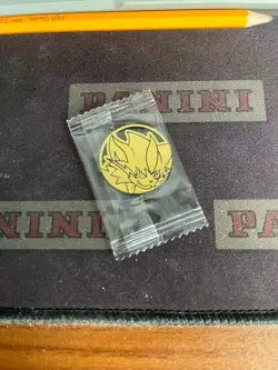 POKEMON CARD OFFICIAL COIN Zeraora Chinese LIMITTED - Image 1