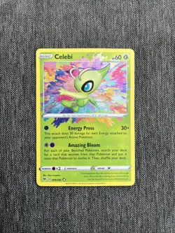 CLEAN Celebi 009/185 Vivid Voltage Holo Card Amazing Rare Pokemon TCG - Image 1