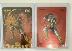 Haliburst Battle Arena First Edition Fire Brawl Grill-80 Card Lot of 2 - Image 1