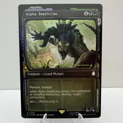 Alpha Deathclaw (Showcase) Universes Beyond: Fallout Foil R0336 MTG - Image 1