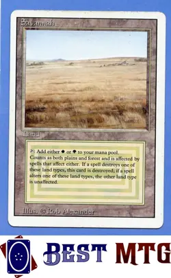 Magic The Gathering MTG Savannah 285 #B Revised Edition - Image 1
