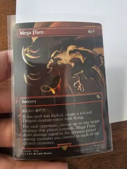 Mega Flare (Borderless) Commander: Final Fantasy Foil - Image 1