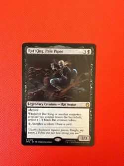 Rat King, Pale Piper R Commander: Teenage Mutant Ninja Turtles 19 NM - Image 1