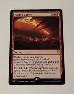 MTG Sozin's Comet - Avatar: The Last Airbender LP - Image 1