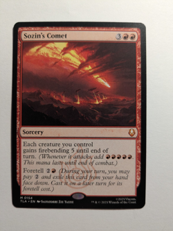 Sozin's Comet - Avatar The Last Airbender 154 MtG - Image 1