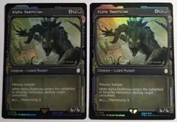 Alpha Deathclaw x1 Showcase Foil Universes Beyond: Fallout MTG LP/NM - Image 4