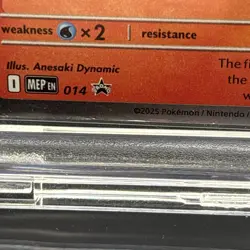 Ceruledge (Prerelease) 014 MEP Mega Evolution Black Star Promo Holo Pokemon TCG - Image 3