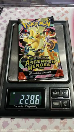 Pokemon Ascended Heroes Booster Pack Heavy (22.86g) 🔥🔥 - Image 1