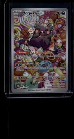 Pokemon TCG Morpeko 206/182 Paradox Rift Illustration Rare NM - Image 1