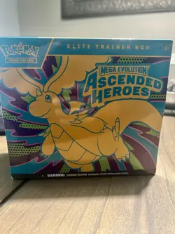 Pokemon TCG Ascended Heroes Elite Trainer Box ETB Factory Sealed New 🔥 - Image 1