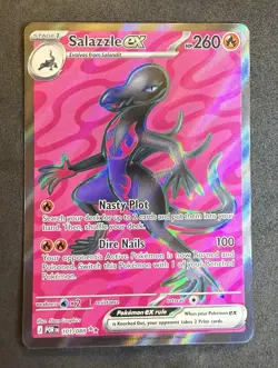 🔥 Salazzle ex 101/088 Ultra Rare Holo ME:03 Perfect Order NM Pokemon TCG 🔥 - Image 1
