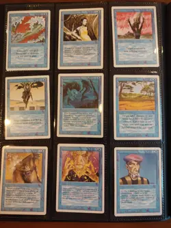 MTG REVISED FULL COMMON SET 75 + 15 BASIC LANDS , 90 CARDS MAGIC THE GATHERING - Image 5