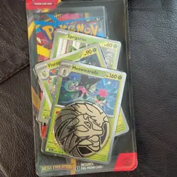 Pokemon TCG Mega Evolution Booster Pack Sprigatito Floragato Meowscarada Promo … - Image 1