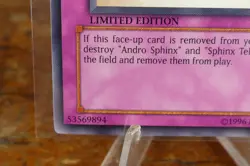 Yugioh - Pyramid of Light MOV-EN004 Limited - Yu-Gi-Oh! The Movie Promo Set NM - Image 4