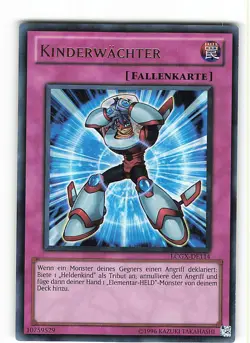 Yugioh KINDERWACHTER , lcgx-de114 Ultra Rare deutsch Near Mint - Image 1