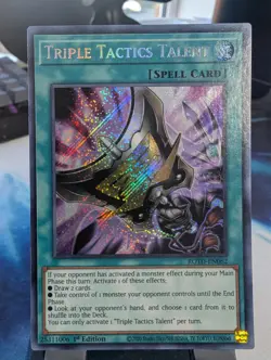 YuGiOh! Triple Tactics Talent ROTD-EN062 Secret Rare 1st Ed - Image 1