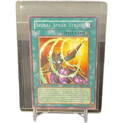 Spiral Spear Strike Rare 1st Edition Yu-Gi-Oh! Card #FET-EN043 W/ Top Loader - Image 1