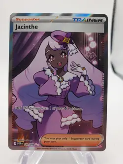 Pokemon Perfect Order JACINTHE Trainer 110/088 Full Art Ultra Rare Card MINT-NM - Image 1