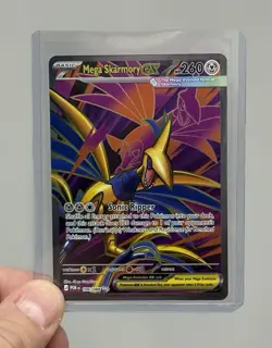 Mega Skarmory EX 106/088 Perfect Order Pokemon Card NM Holo 260HP Sonic Ripper - Image 1