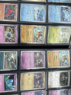 Pokemon White Flare Binder TCG with Bulk Cards Lot - Image 3