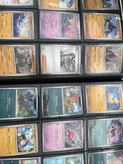 Pokemon White Flare Binder TCG with Bulk Cards Lot - Image 4