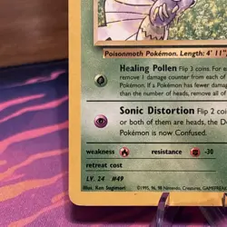 Pokemon Card - Sabrina's Venomoth Gym Heroes 34/132 Rare HP - Image 2