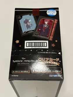TWST Disney Twisted Wonderland Animation Anime Clear Card Collection Box Ensky - Image 2