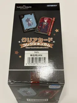 TWST Disney Twisted Wonderland Animation Anime Clear Card Collection Box Ensky - Image 5