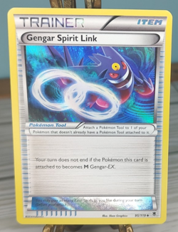 Pokemon Gengar Spirit Link 95/119 XY - Phantom Forces Holo TCG Card - Image 1