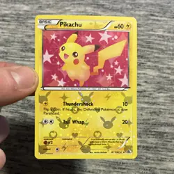 Pokemon Pikachu Uncommon Holo Legendary Treasures Radiant RC7/RC25 60 HP Card - Image 1