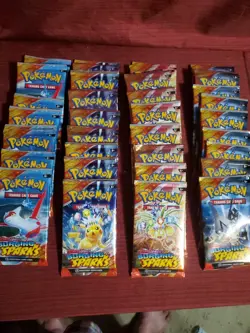 Pokemon TCG SV Surging Sparks Booster Pack Lot of 36x Equivalent to Booster Box - Image 1