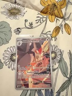 Pokemon Larry's Staraptor Full Art Holo Card 249/217 ASC Rare 150 HP 150 Attack - Image 1