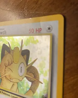 Meowth #10 Game Boy Pokemon Wizards Black Star Promo WOTC - LP MP Check Photos - Image 2