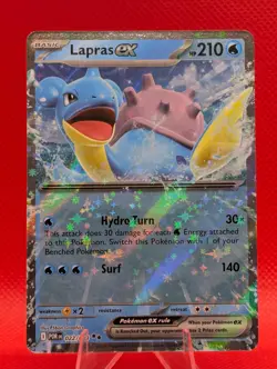 LAPRAS EX 022/088 DOUBLE RARE PERFECT ORDER POKEMON NM/M LAPRAS EX - Image 1