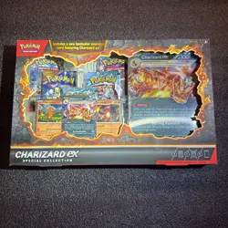 Pokemon TCG Charizard ex Special Collection Box – Sealed – New – Promos & 5 Pack - Image 1