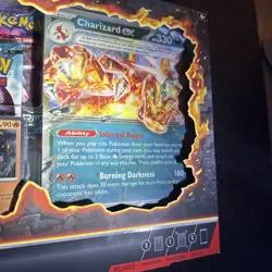 Pokemon TCG Charizard ex Special Collection Box – Sealed – New – Promos & 5 Pack - Image 2