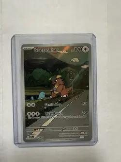 Pokemon Kangaskhan Sv10 Destined Rivals Illustration Rare Holo 204/182 120HP - Image 1