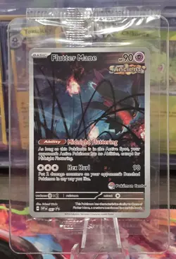 Pokemon Center Flutter Mane SVP097 Stamped Promo SEALED ETB Exclusive NM/MINT - Image 4
