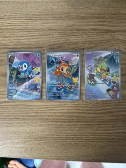 Pokemon TCG First Partner Illustration Collection Series 1 - Sinnoh Gen 4 Set - Image 1