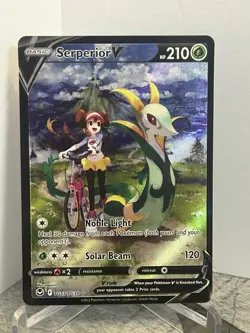Pokemon - Serperior V - TG13/TG30 SWSH12: Silver Tempest Trainer Gallery - Image 1